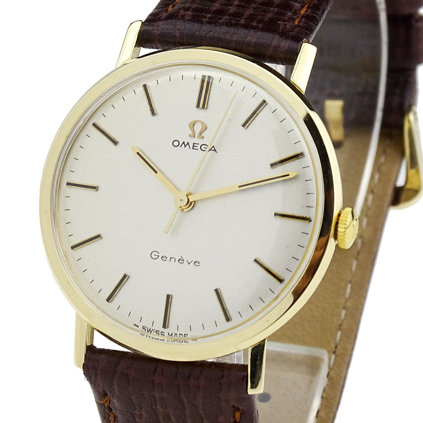 Omega Geneve 9ct Gold Vintage Mechanical