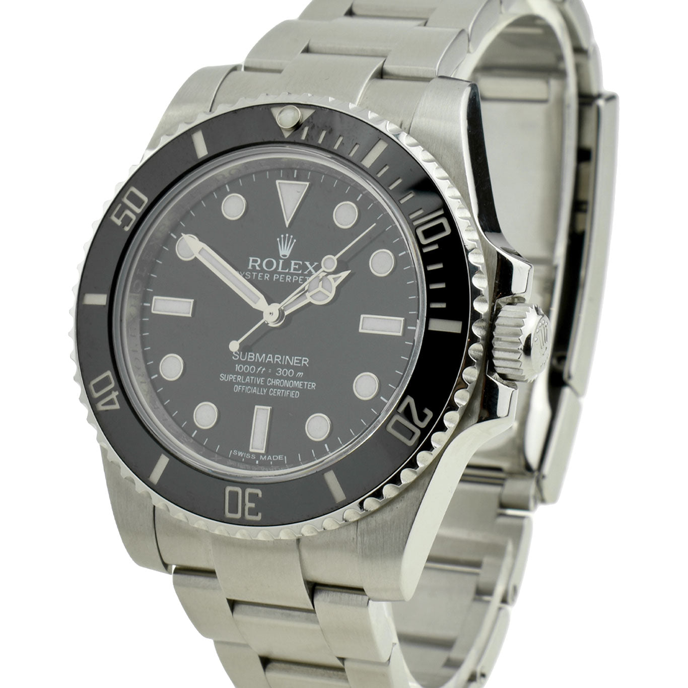Rolex Submariner Non Date Oyster Perpetual 114060