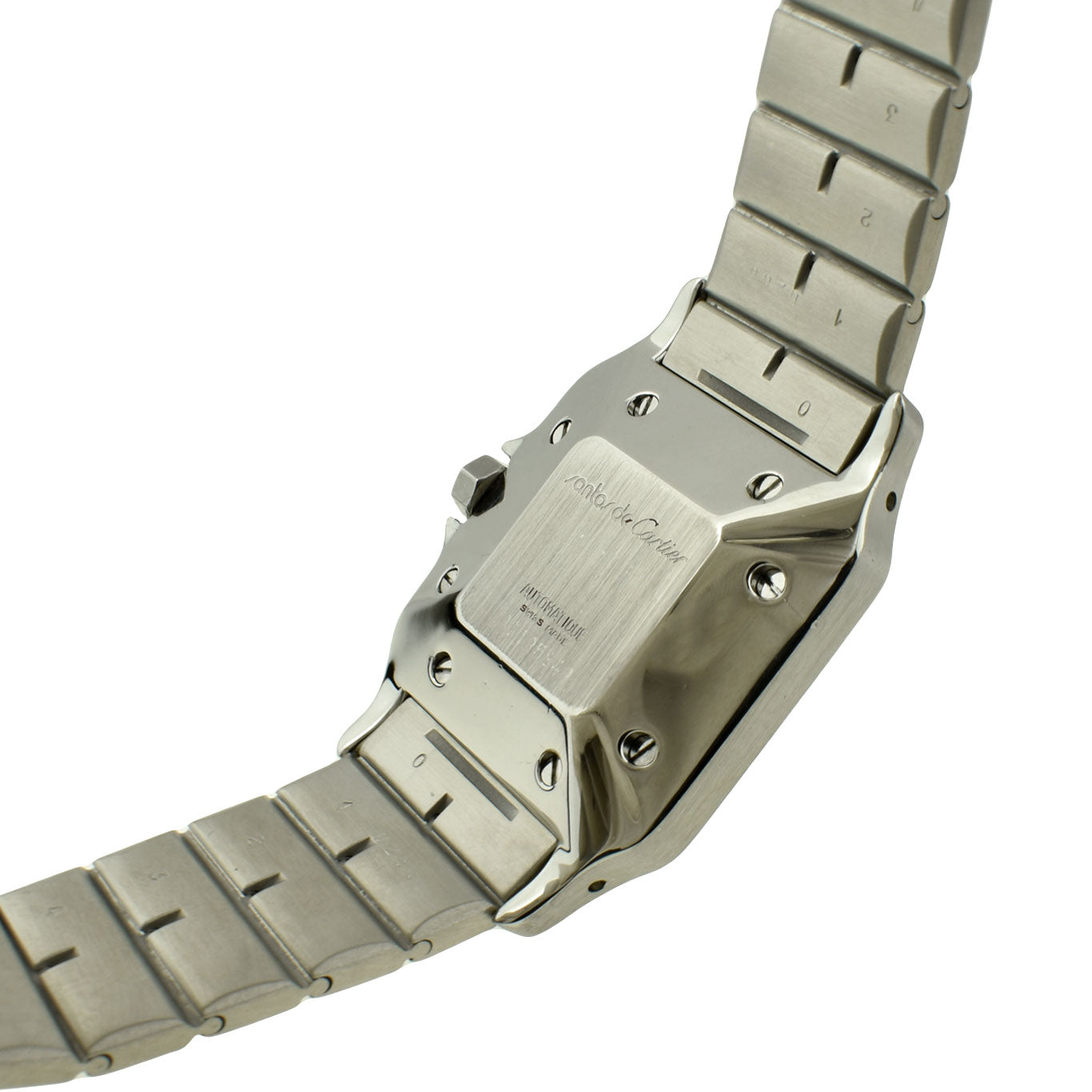 Cartier Santos Stainless Steel & Gold Automatic 2961