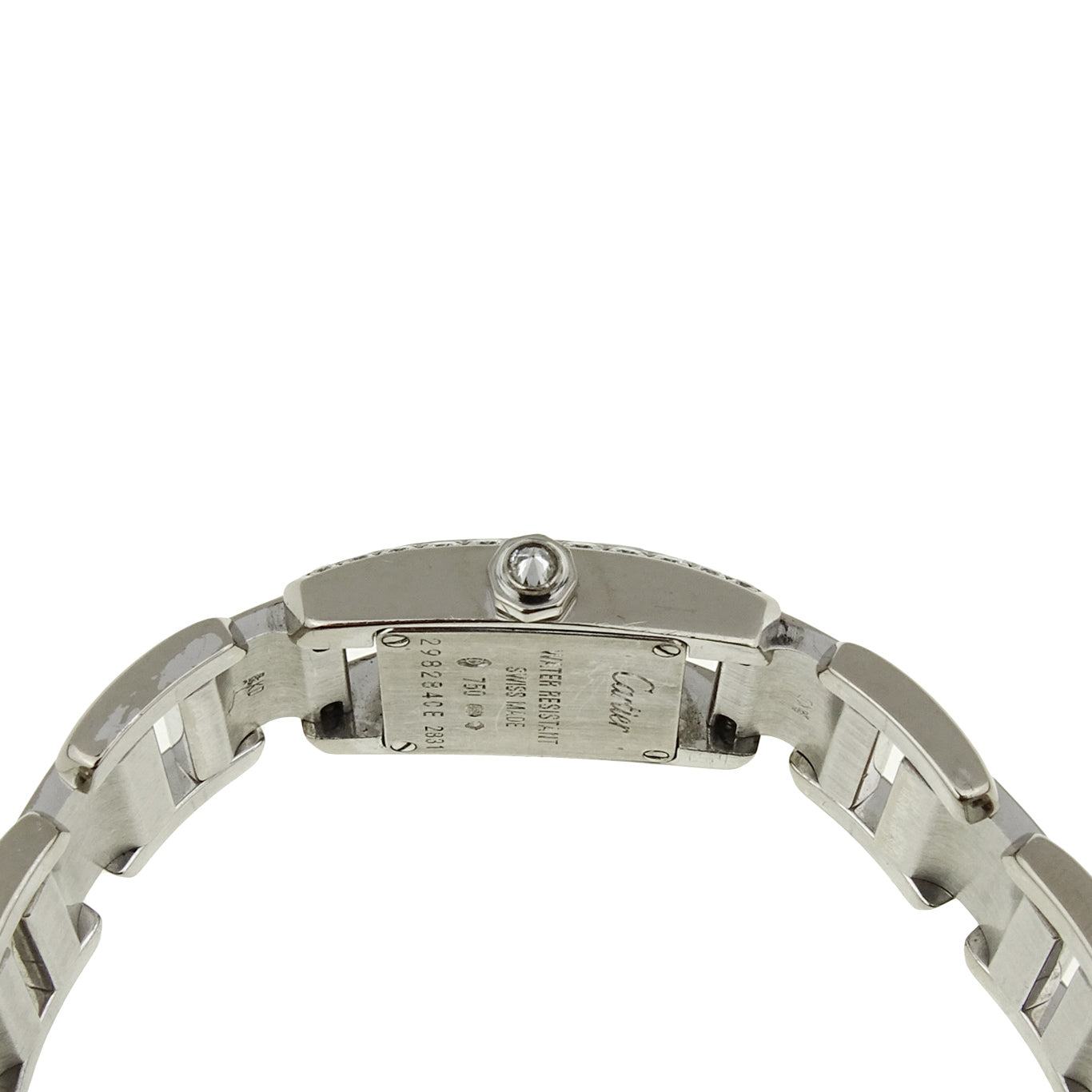 Cartier Tankissime 18ct White Gold WE70069H