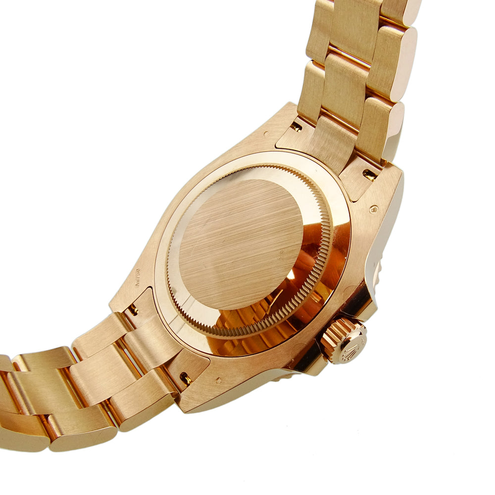 Rolex GMT-Master II 18k Rose Gold Rootbeer 126715CHNR