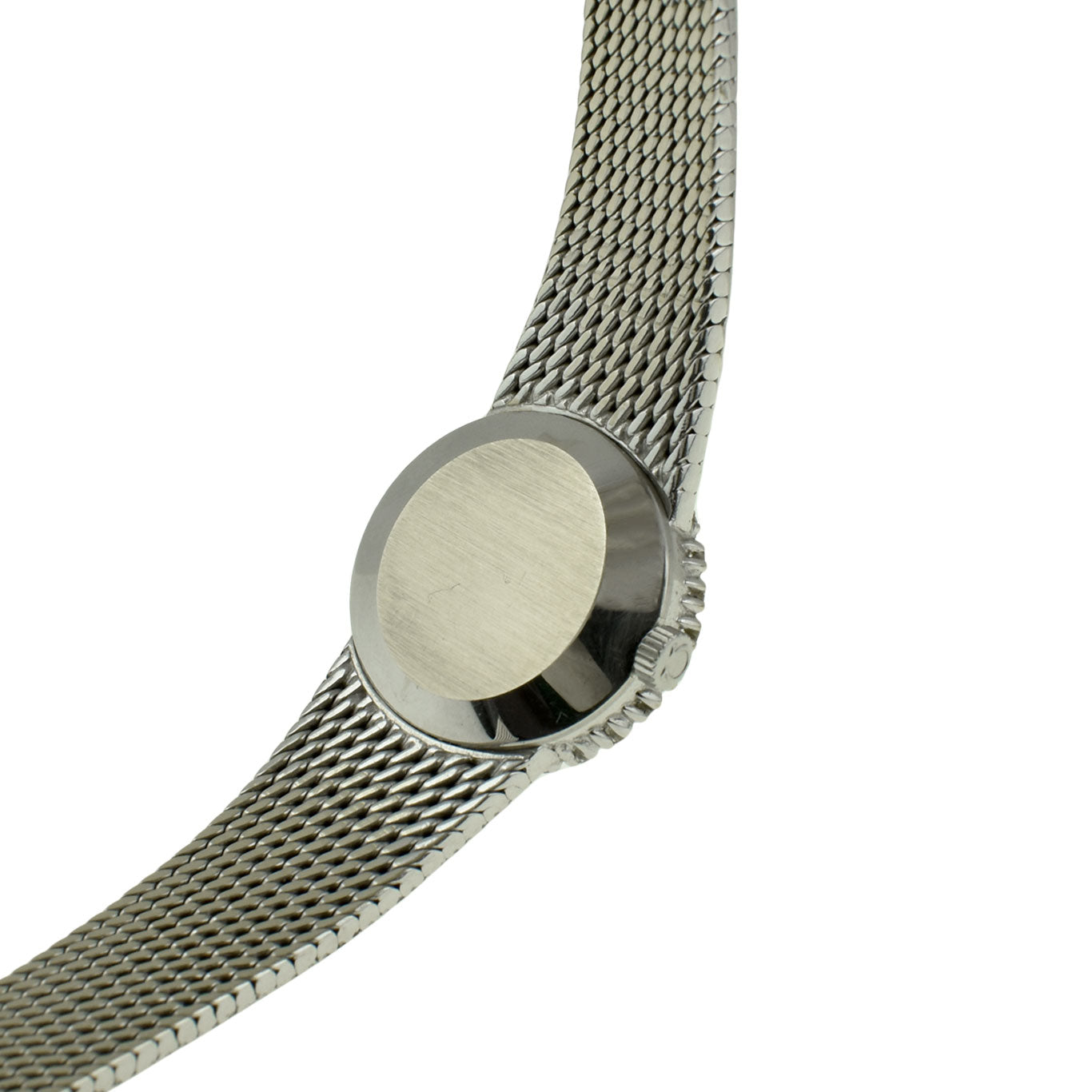 Omega Vintage 18ct White Gold Diamond Set Mechanical Wristwatch