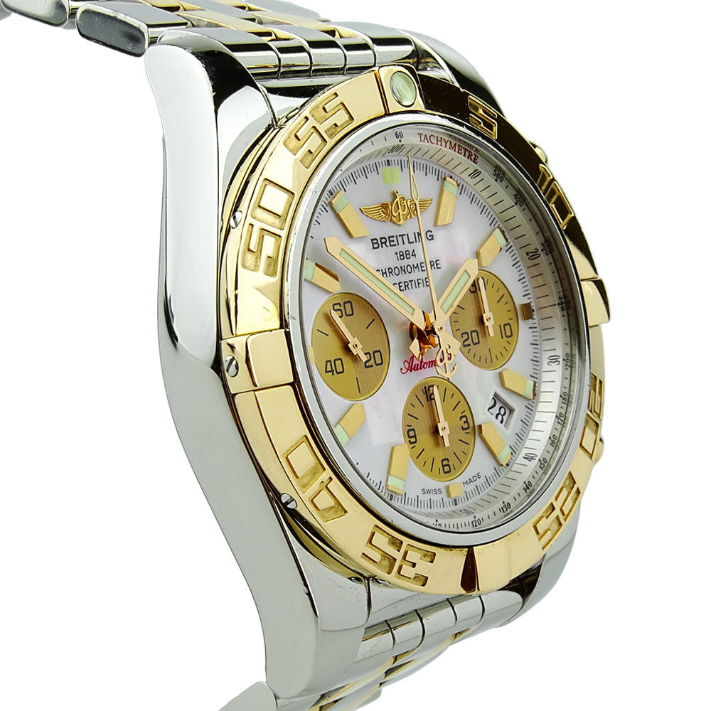 Breitling Chronomat 44 Steel and Rose Gold CB0110
