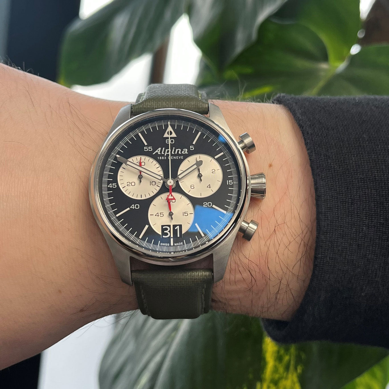 Alpina Startimer Pilot Quartz Chrono AL-372X4S26