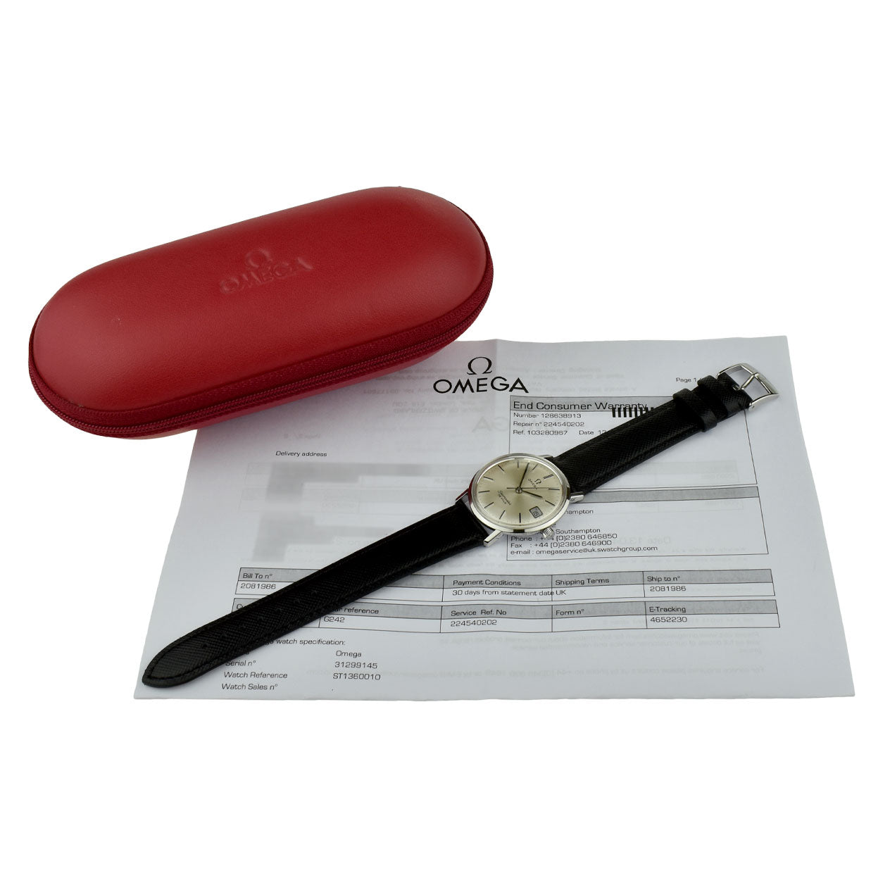 Omega Seamaster De Ville Vintage Mechanical Wristwatch