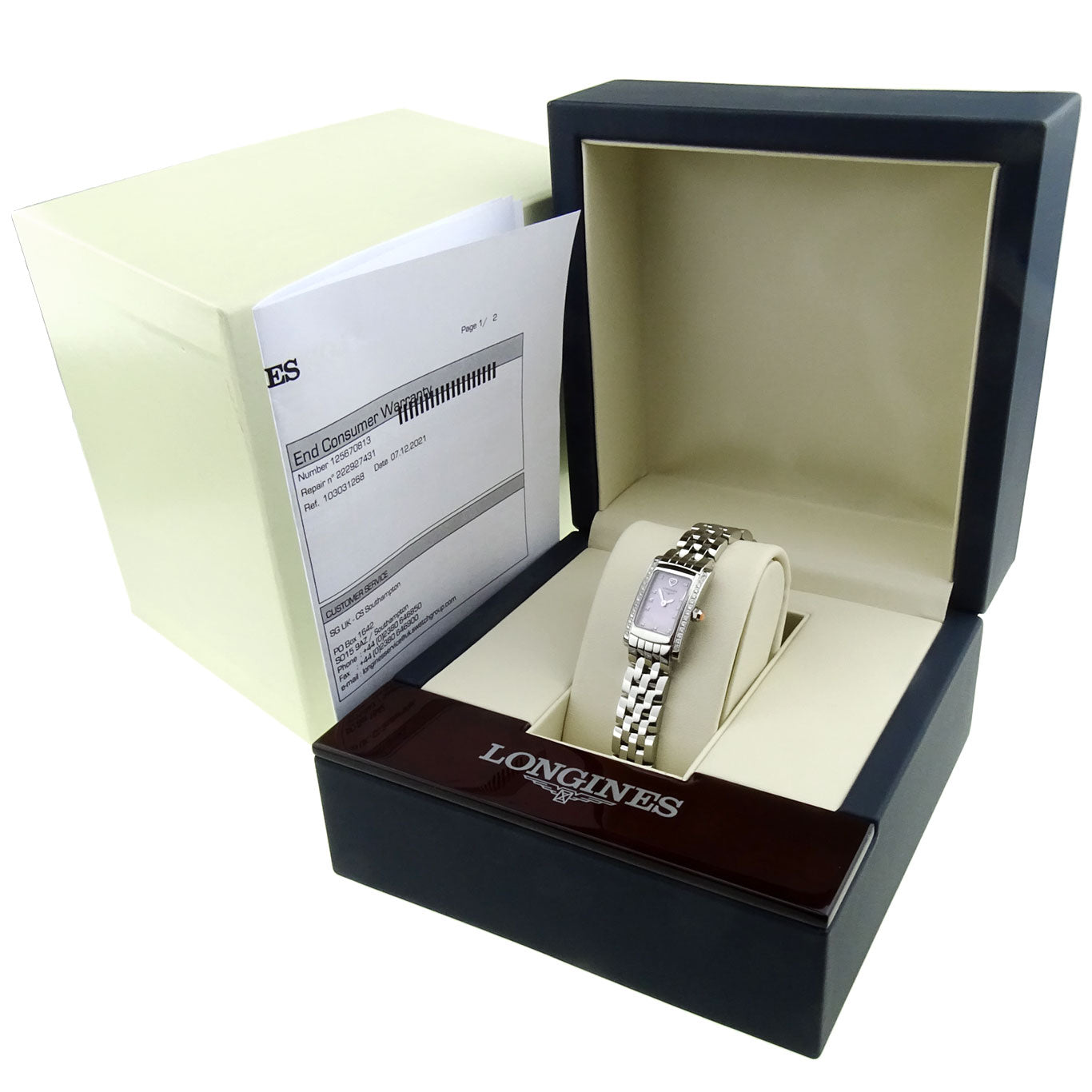 Longines Dolce Vita Quartz Diamond L5.158.0.93.6
