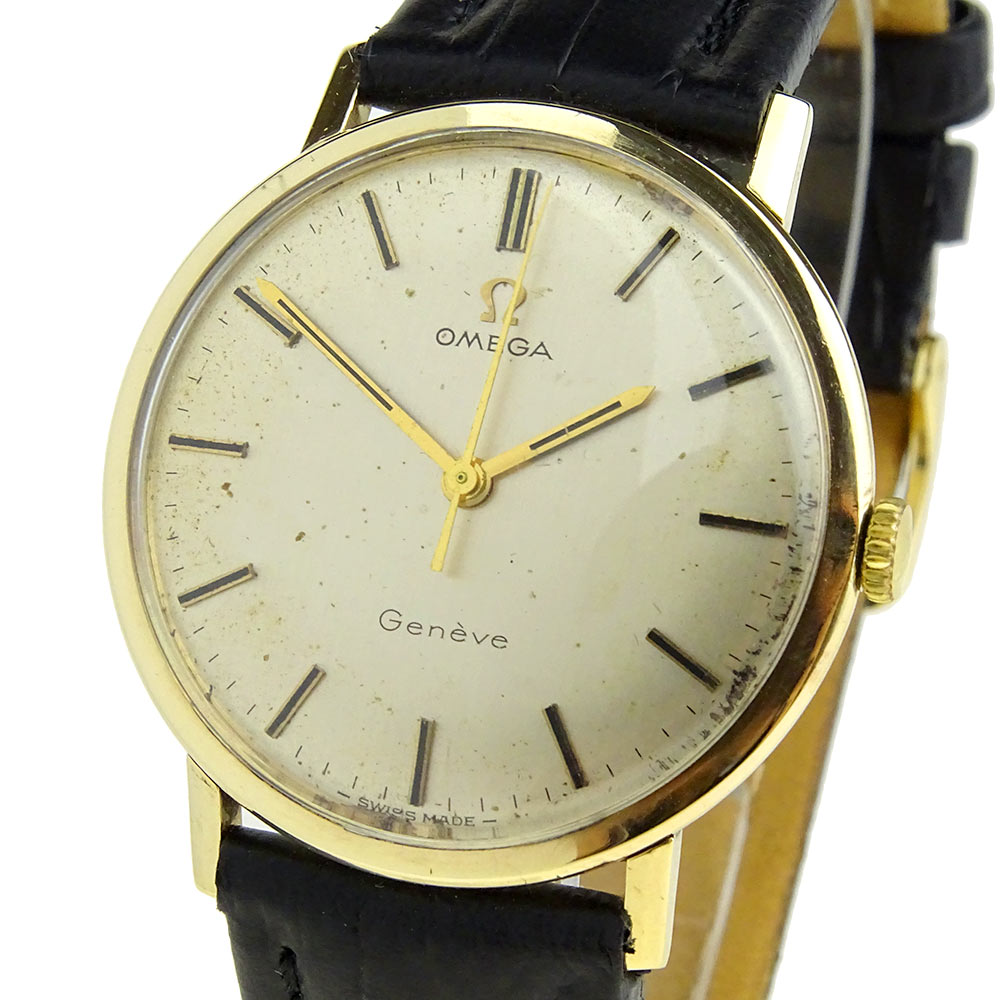 Omega Geneve Vintage 9ct Gold Mechanical