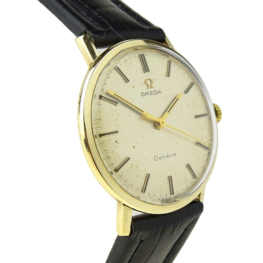 Omega Geneve Vintage 9ct Gold Mechanical