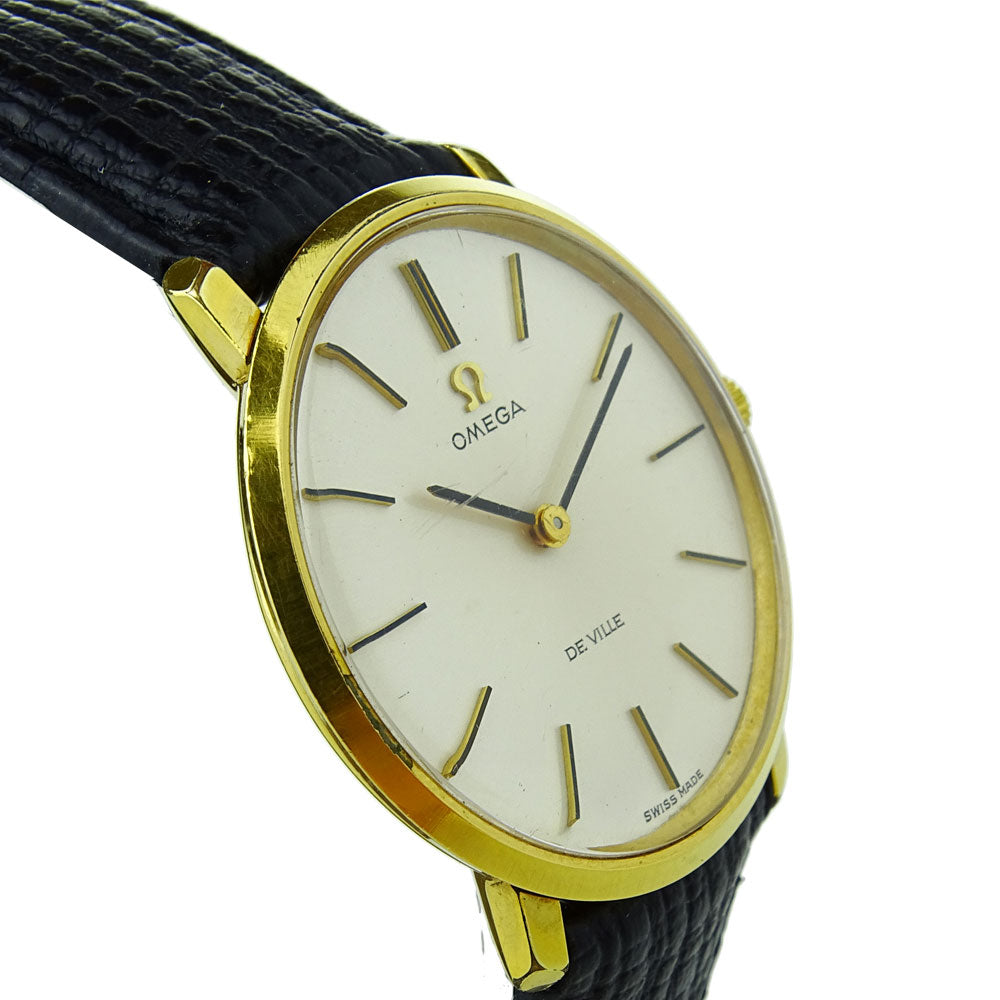 Omega De Ville Gold Plated Mechanical