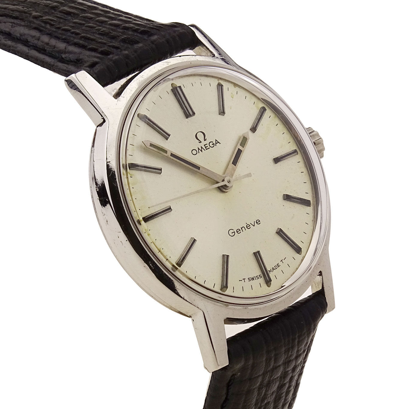 Omega Geneve Vintage Steel Mechanical