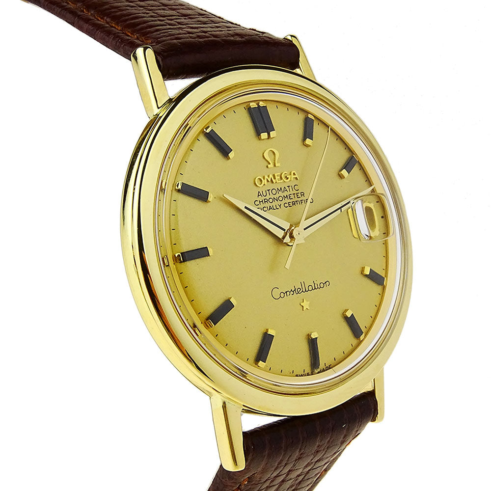 Omega Constellation 18k Gold Vintage Automatic
