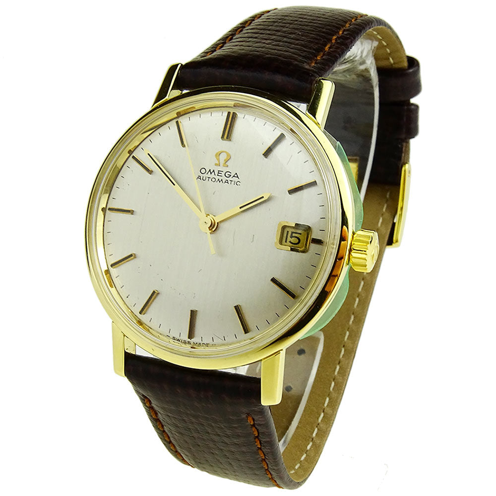 Omega Vintage 18k Gold Automatic