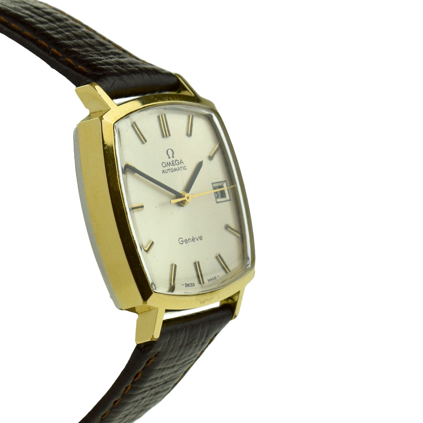 Omega Vintage Gold Plate Automatic Wristwatch