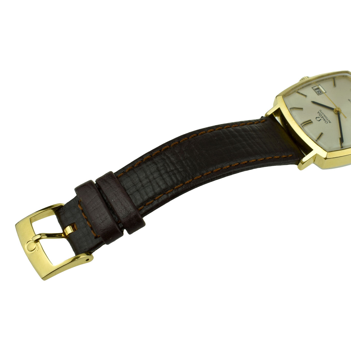 Omega Vintage Gold Plate Automatic Wristwatch
