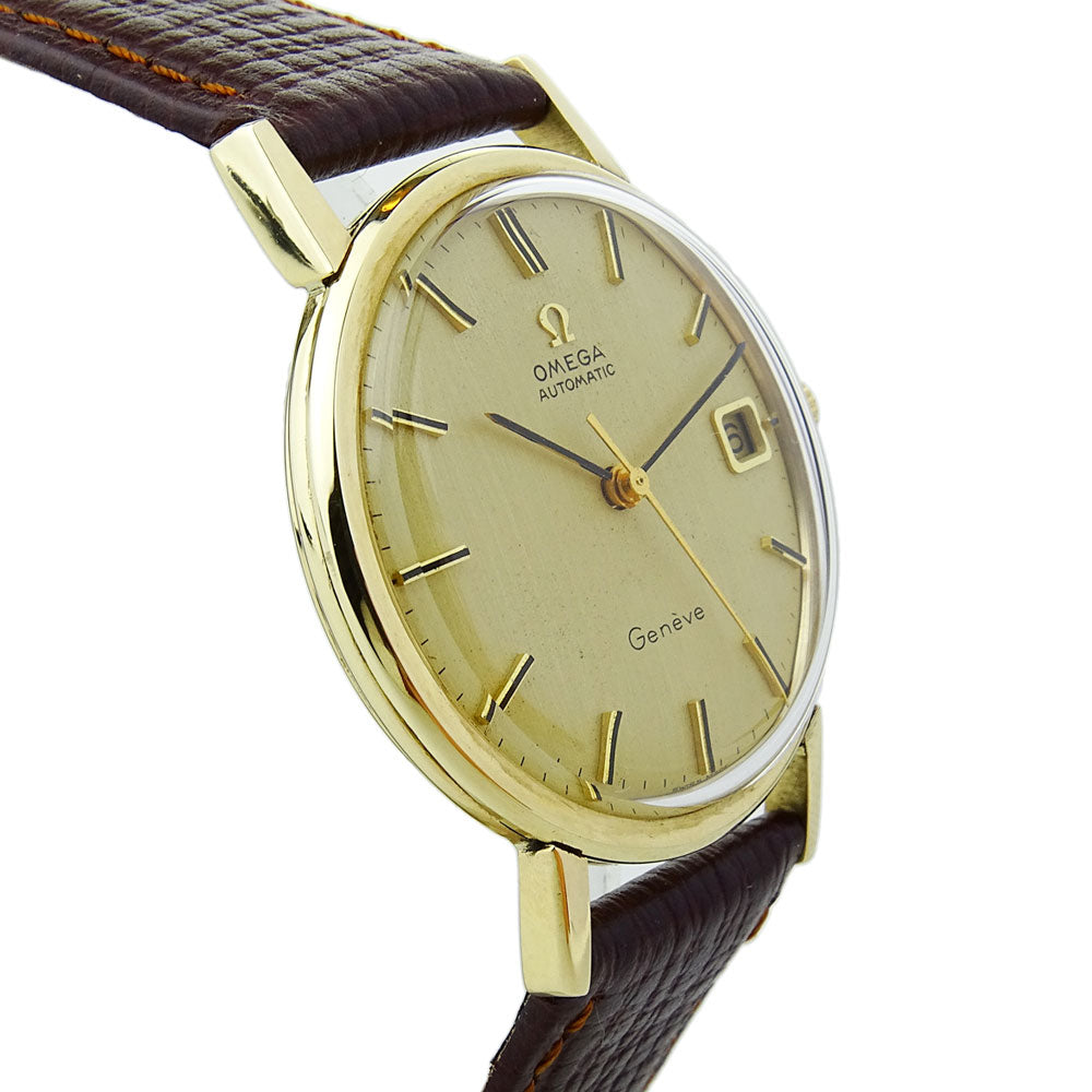 Omega Geneve Vintage 9ct Gold Automatic