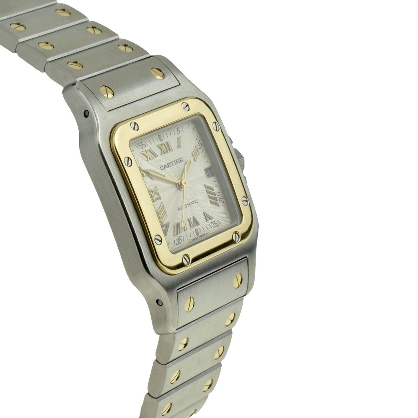 Cartier Santos Galbee Steel & Gold Automatic W20041C4