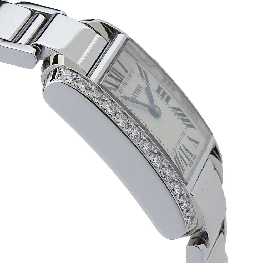 Cartier Tank Francaise 18ct White Gold WE1002SE