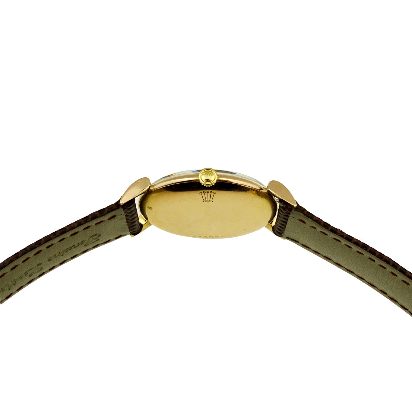 Rolex Shock-Resisting Vintage 18k Gold Mechanical