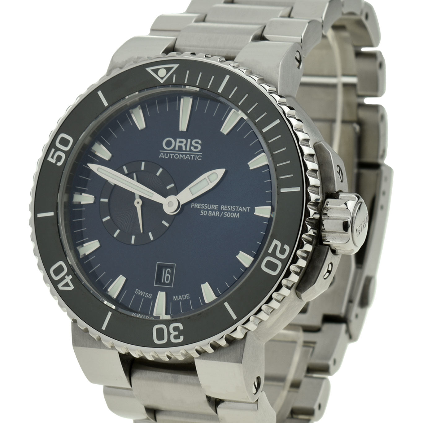 Oris Aquis Small Second Date Automatic 7673