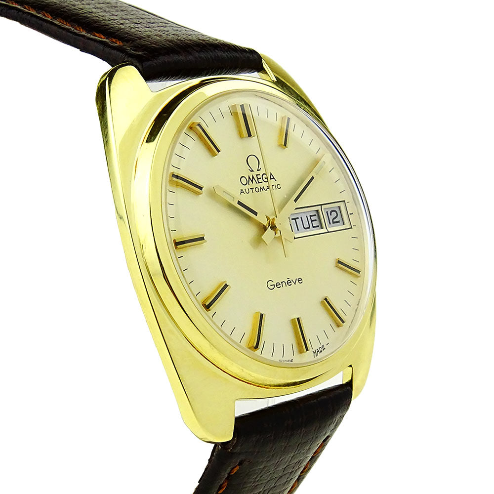 Omega Geneve Vintage 18ct Gold Automatic