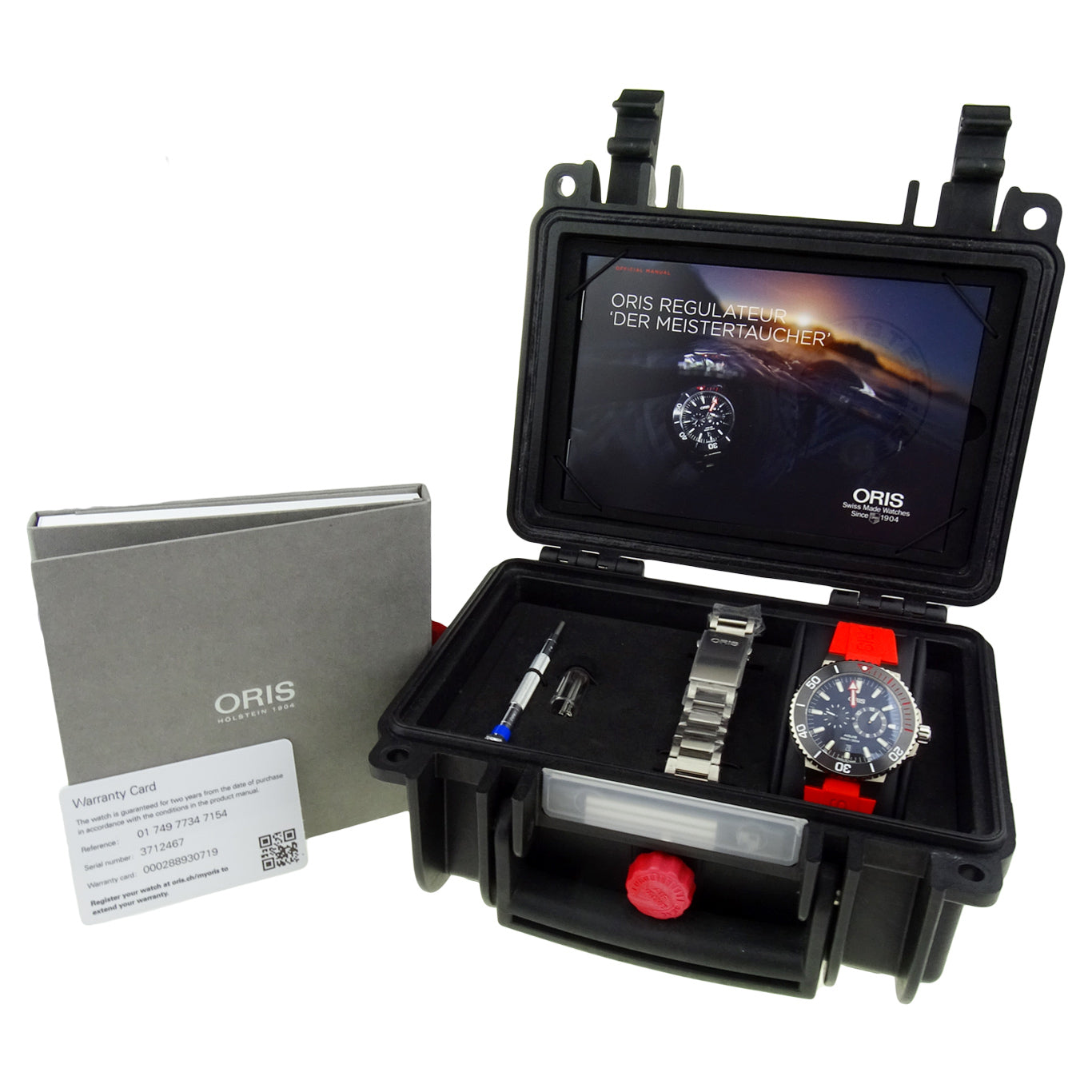 Oris Aquis Regulateur “Der Meistertaucher" Titanium 01 749 7734 7154