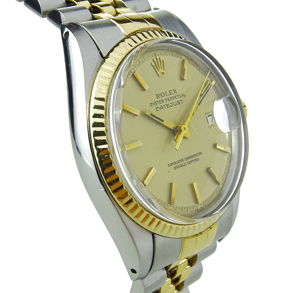 Rolex Datejust Oyster Perpetual Steel & Gold 1601