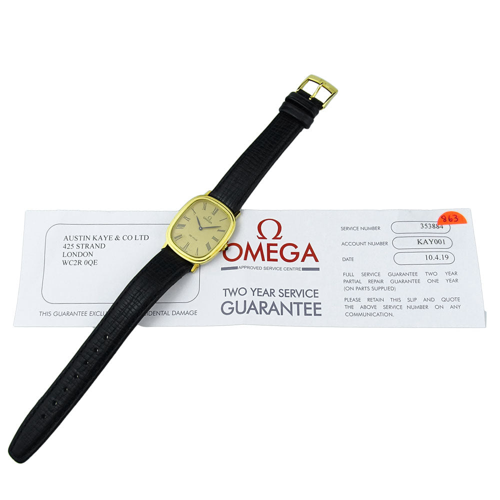 Omega De Ville Gold Plated Mechanical