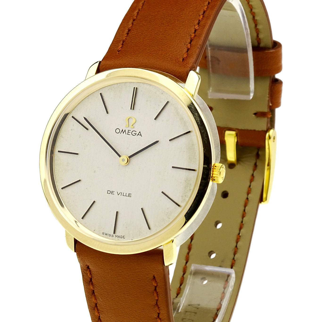 Omega De Ville 9ct Gold Vintage Mechanical