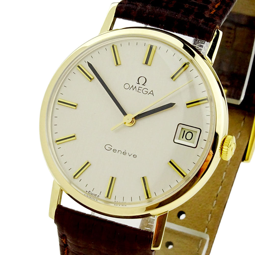 Omega Geneve Vintage 9ct Gold Mechanical