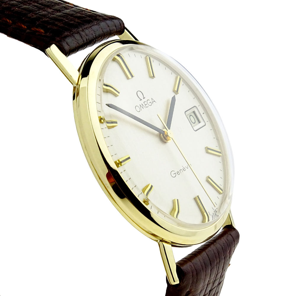 Omega Geneve Vintage 9ct Gold Mechanical