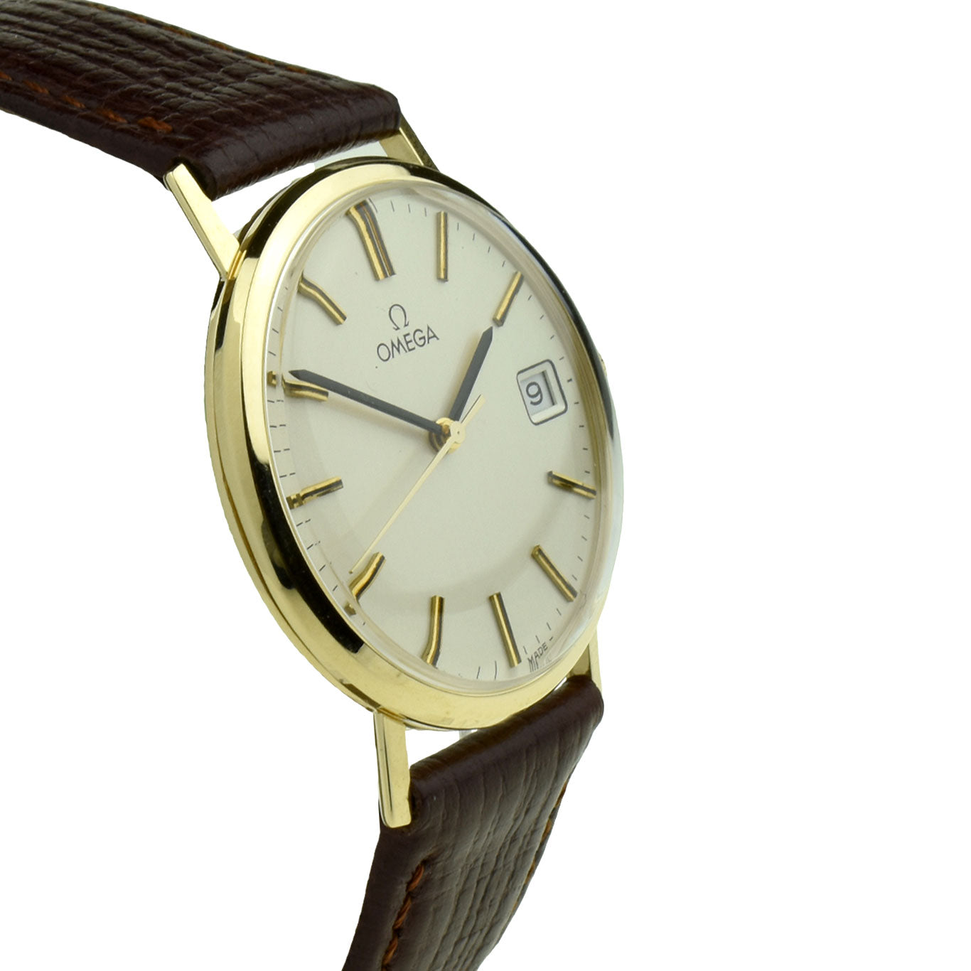 Omega Vintage 9ct Gold Mechanical