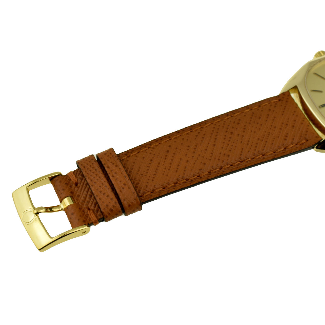 Omega De Ville 9ct Gold Quartz Wristwatch