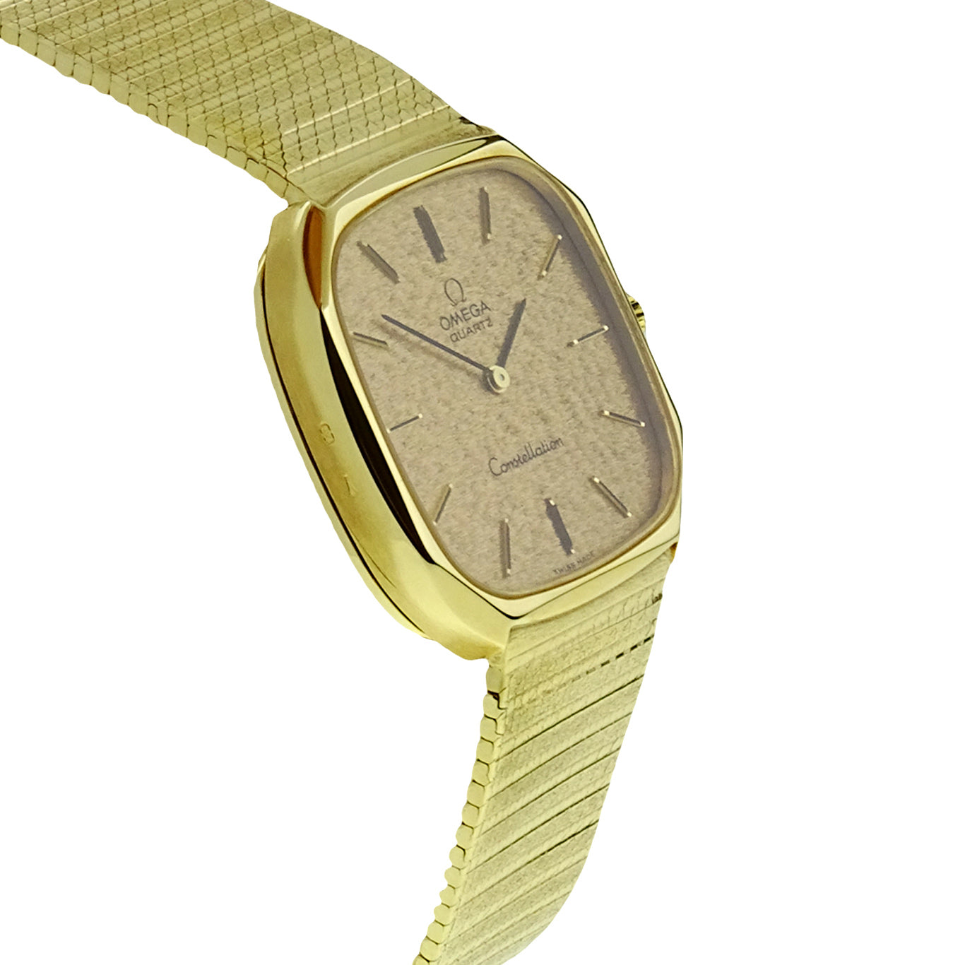 Omega Constellation 18ct Gold Quartz Wristwatch