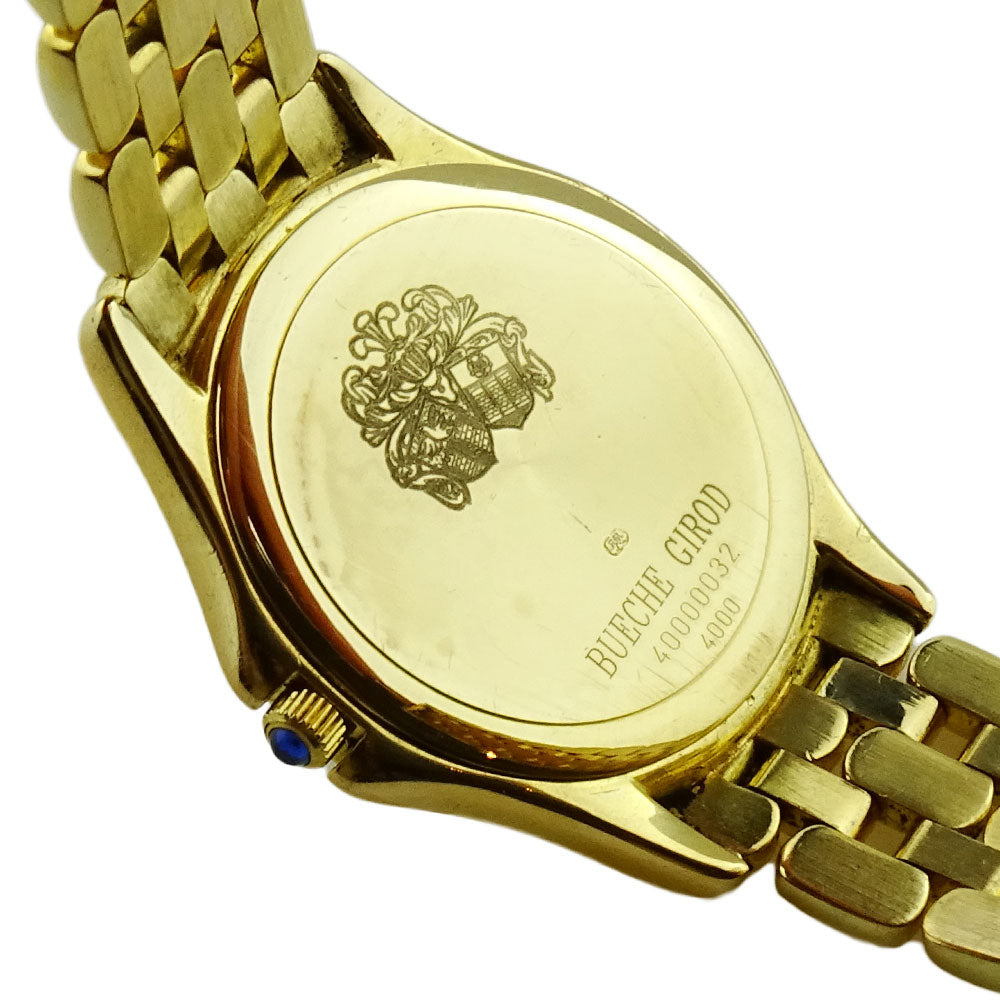 Bueche-Girod Ladies 18ct Gold Quartz