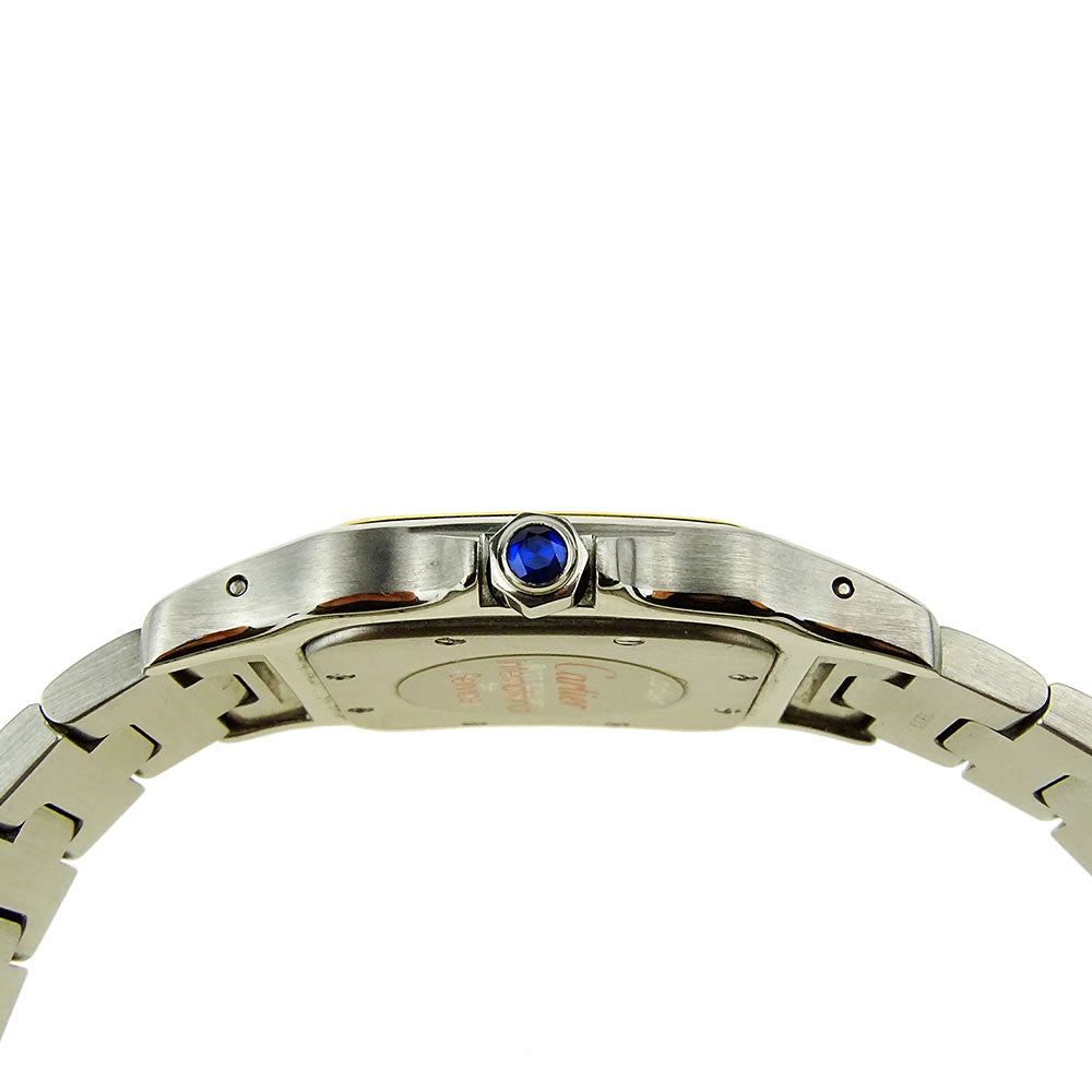 Cartier Santos Galbee Steel & Gold Quartz W20011C4