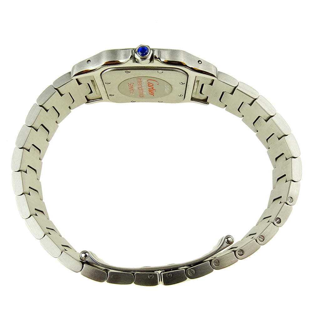 Cartier Santos Galbee Steel & Gold Quartz W20011C4