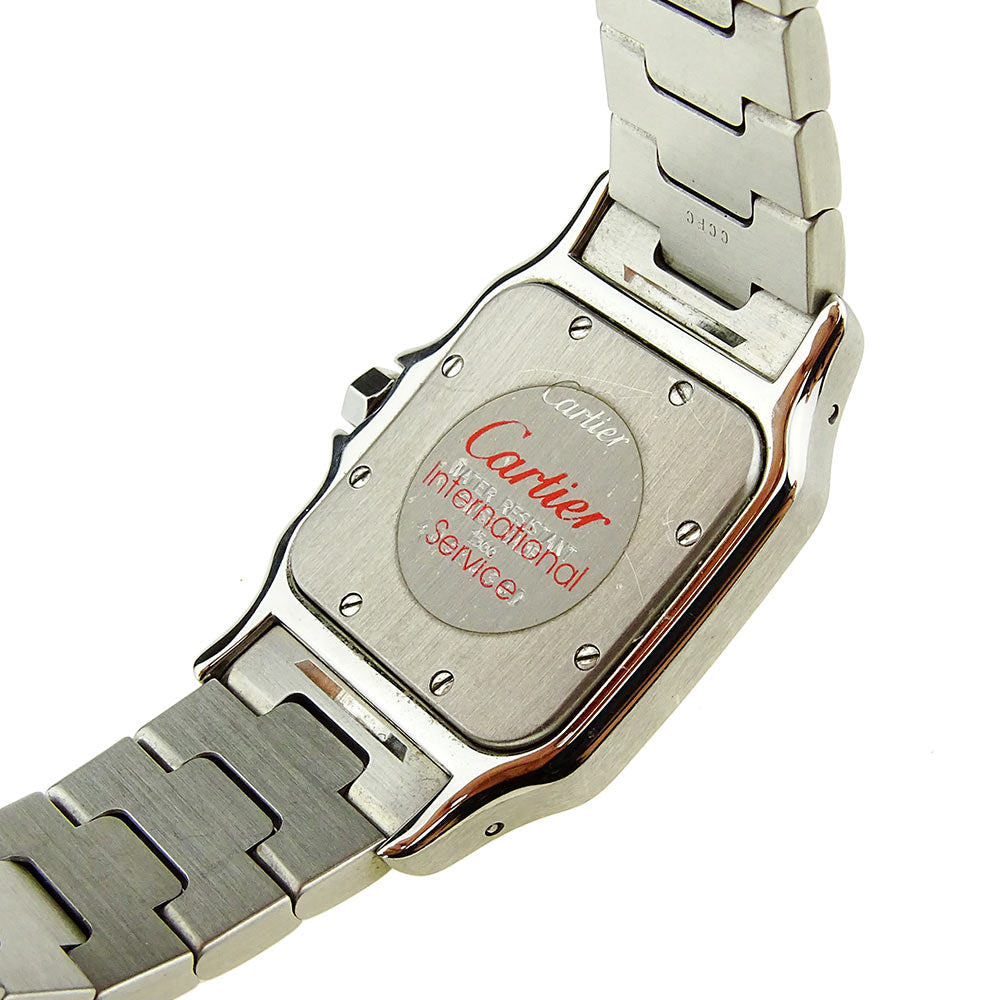 Cartier Santos Galbee Steel & Gold Quartz W20011C4