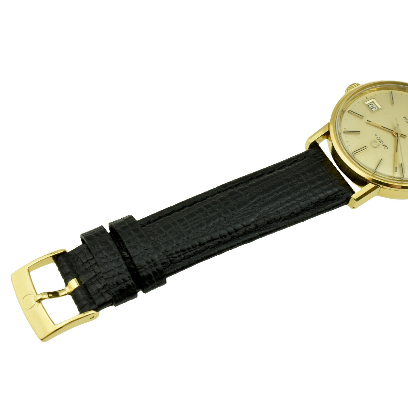 Omega Vintage Gold Plate Automatic Wristwatch