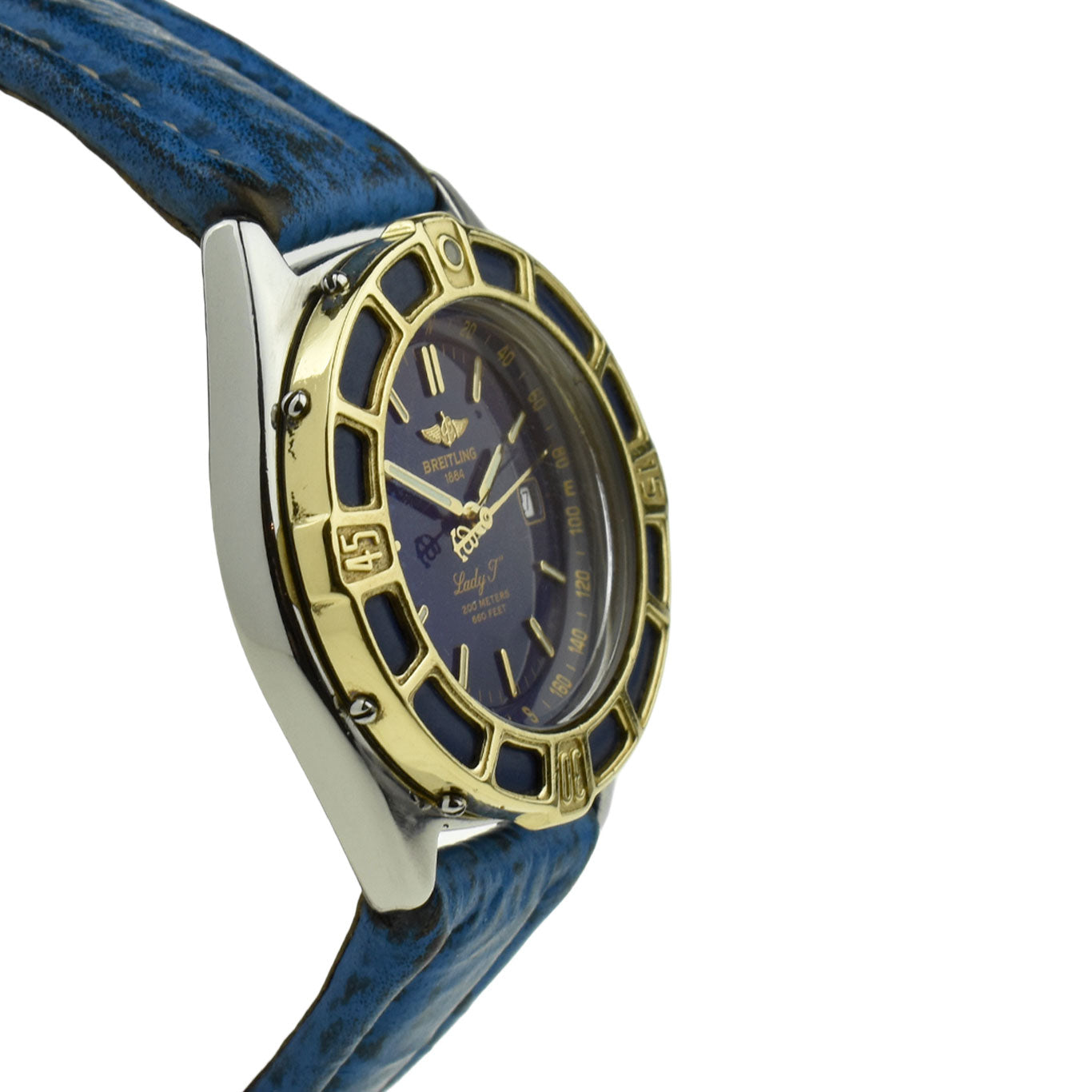 Breitling Lady J Steel & Gold Quartz D52065