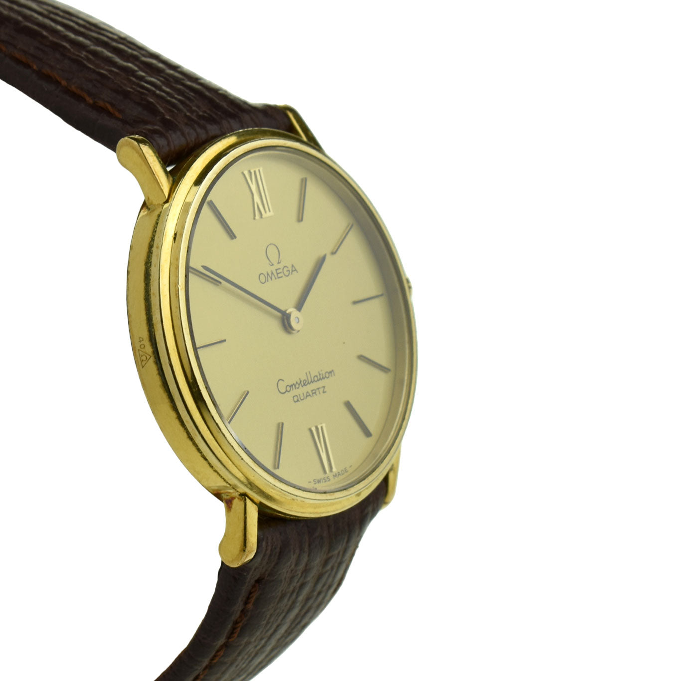 Omega Constellation Gold Plate Quartz Wristwatch