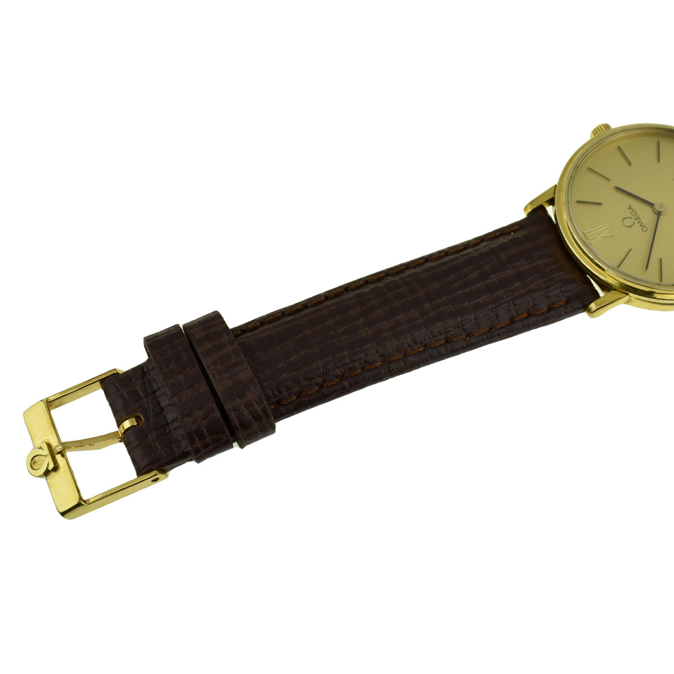 Omega Constellation Gold Plate Quartz Wristwatch