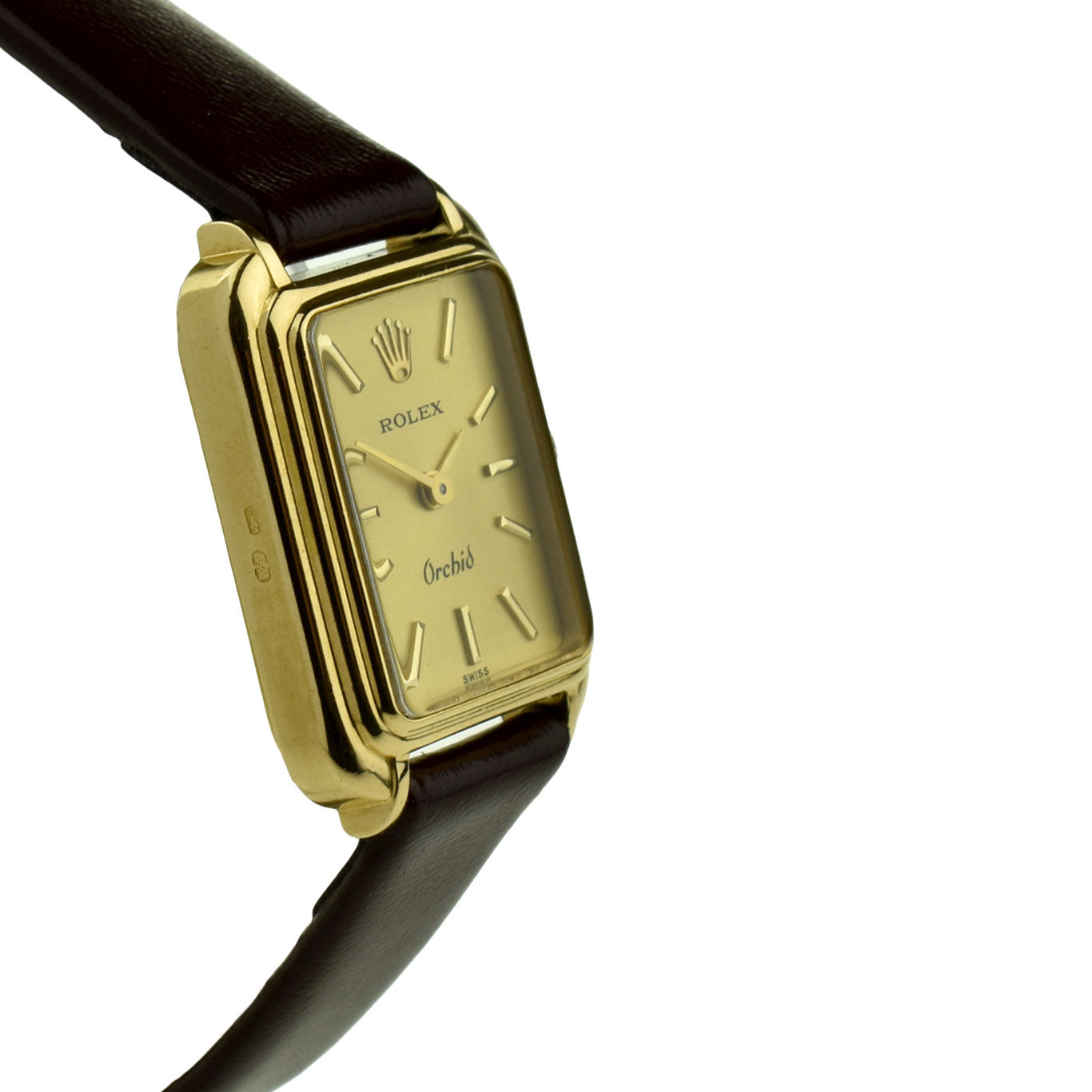 Rolex Orchid 18ct Gold Mechanical Wristwatch 2681