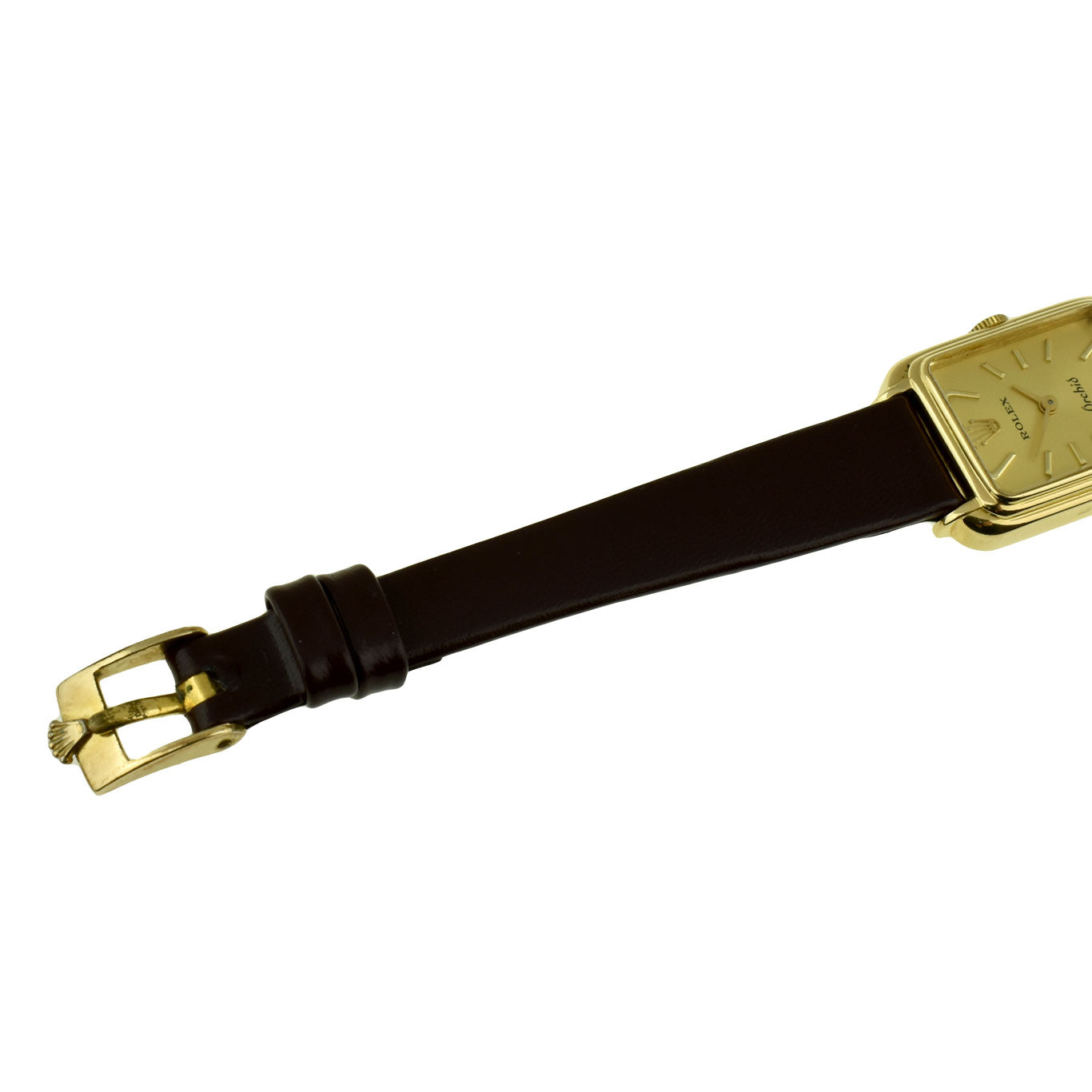 Rolex Orchid 18ct Gold Mechanical Wristwatch 2681
