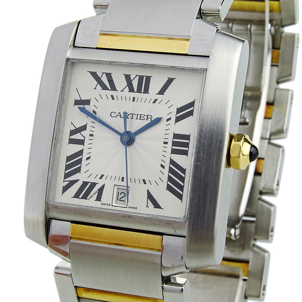 Cartier Tank Francaise Steel & Gold Automatic W51005Q4