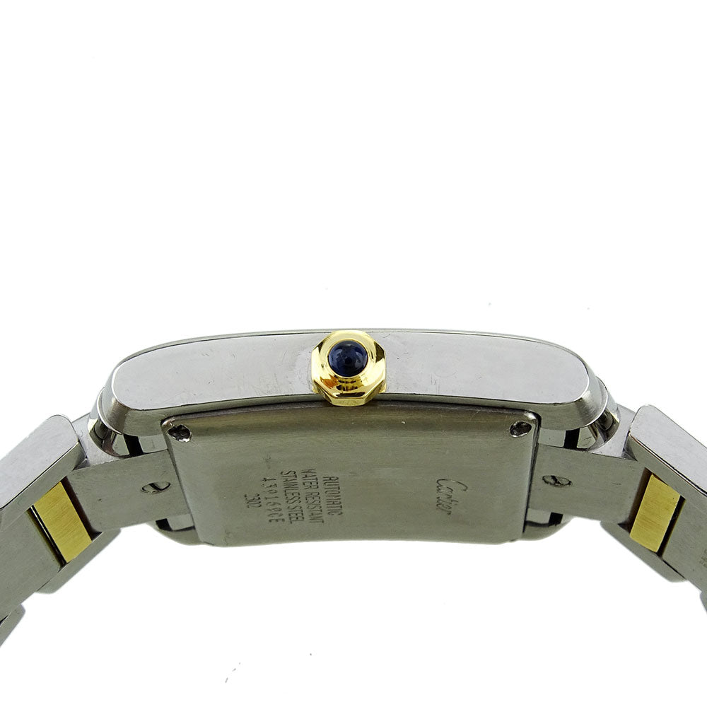 Cartier Tank Francaise Steel & Gold Automatic W51005Q4