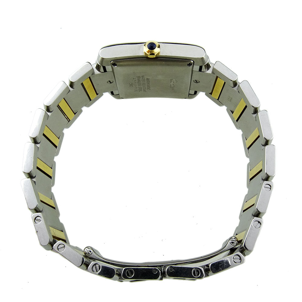 Cartier Tank Francaise Steel & Gold Automatic W51005Q4
