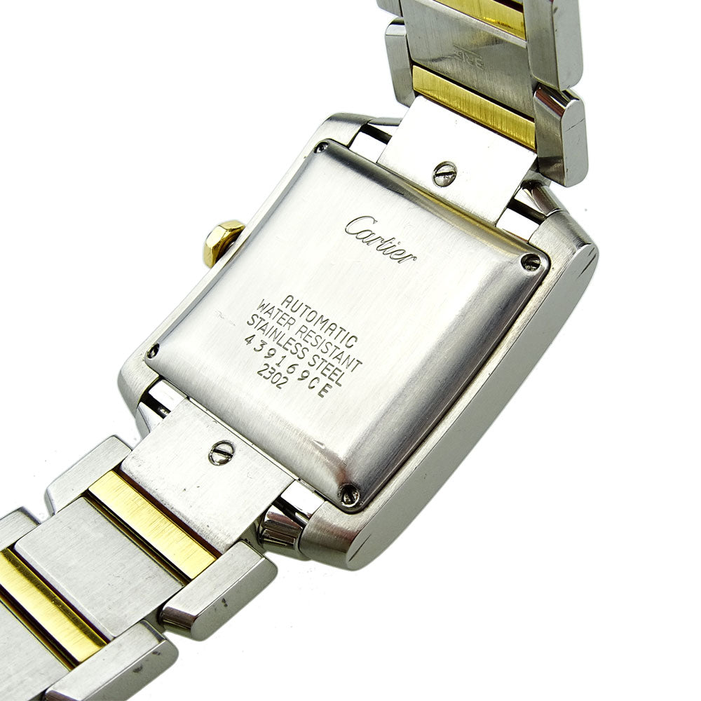 Cartier Tank Francaise Steel & Gold Automatic W51005Q4