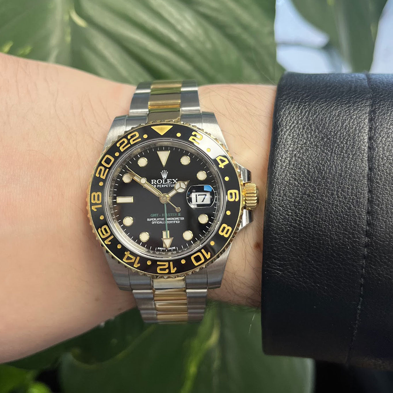Rolex GMT-Master II Steel & Gold 116713LN