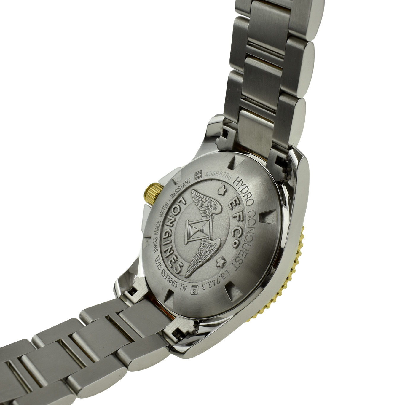 Longines Hydro Conquest Steel & Gold Automatic L3.742.3.56.7