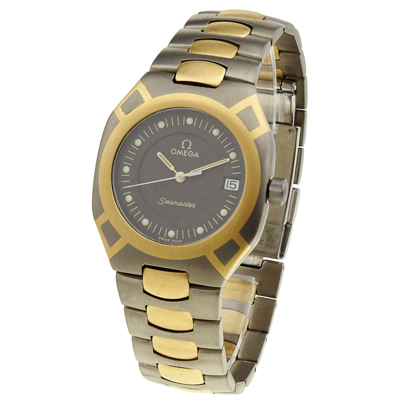 Omega Seamaster Polaris Titanium & Gold Quartz